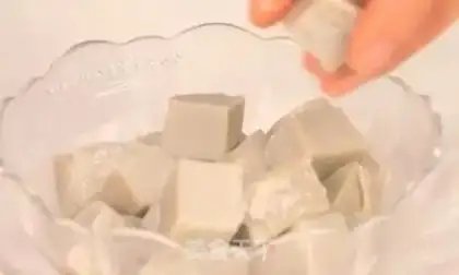 Make Egg tofu shrimp step 5