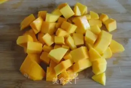 Make Blanca mango ice cream step 3
