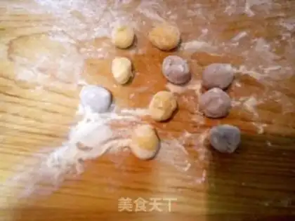 Make Rose fried dumplings step 13