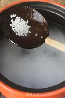 Make Seafood congee step 4