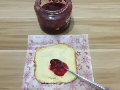 Make Plum sauce sandwich step 2