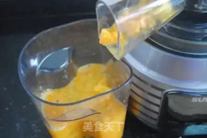Make Blanca mango ice cream step 6