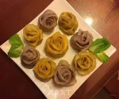 Make Rose fried dumplings step 19