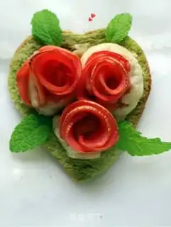 Make Toast roses step 23