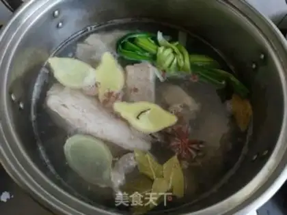 Make Porridge pork chop step 1