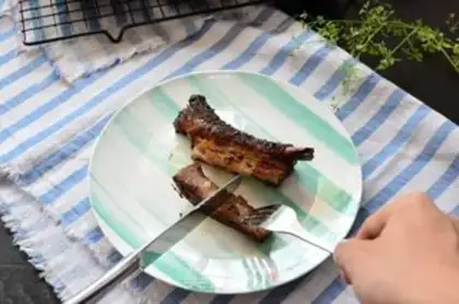 Make Porridge pork chop step 6