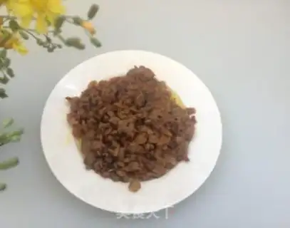 Make Squeeze meat and tofu step 6
