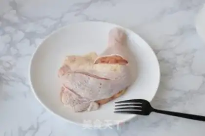 Make Red chicken leg step 1