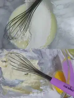 Make Mango heart mousse cake step 1