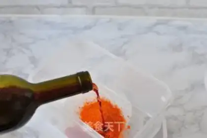 Make Red chicken leg step 2