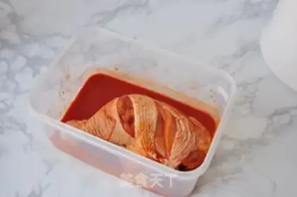 Make Red chicken leg step 3