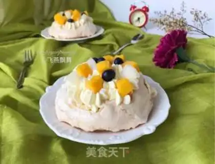 Make Pavlova cake step 17