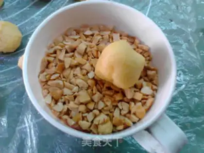 Make Peanut waffles step 7