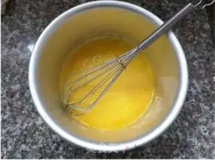 Make Pistol cake step 1