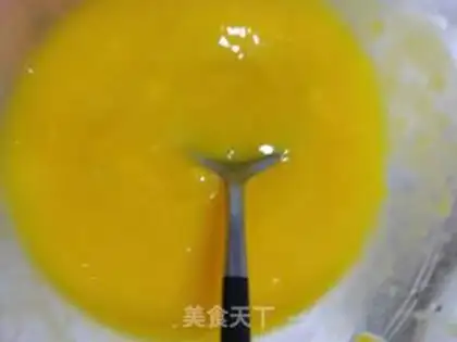 Make Mango heart mousse cake step 9