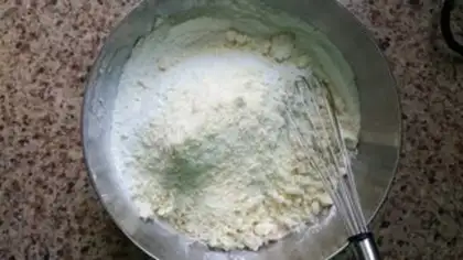 Make Almond cookies step 1