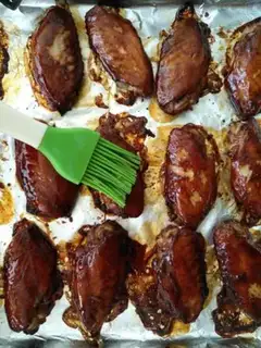 Make Honey-cooked chicken wings step 5