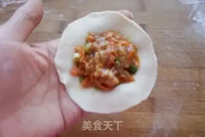 Make Carrot beef buns step 8