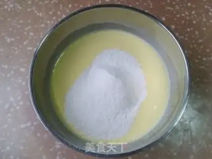 Make Cranberry yogurt cake step 4
