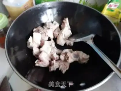 Make Little potato red rib step 1