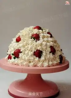 Make Fresh cheese cake step 17