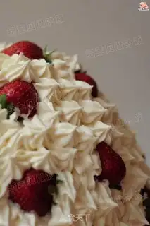 Make Fresh cheese cake step 18