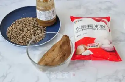 Make Red potato rice cake step 0