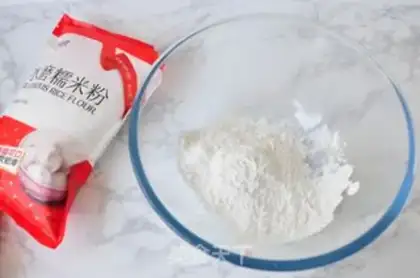 Make Red potato rice cake step 1