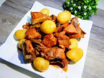 Make Little potato red rib step 13