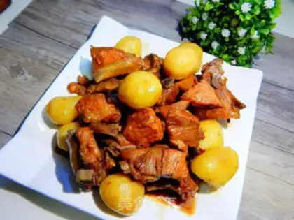 Make Little potato red rib step 14