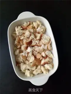 Make Bread pudding step 1