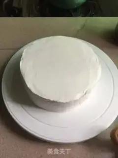 Make Mirror cake step 11