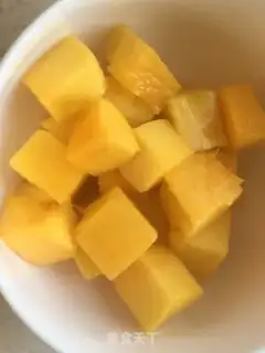 Make Mango yogurt ice step 0