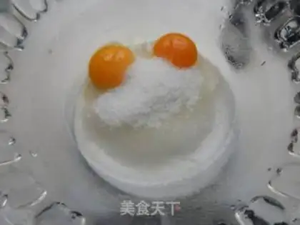 Make Pineapple egg boy step 1