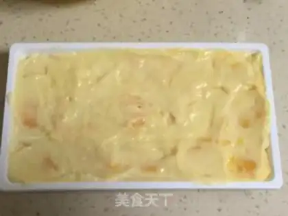 Make Mango yogurt ice step 2