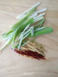 Make White silk step 0