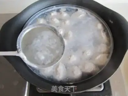 Make Smelt fishball soup step 6