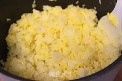 Make Egg fried rice step 0