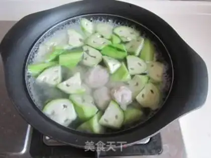 Make Smelt fishball soup step 7
