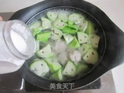 Make Smelt fishball soup step 8