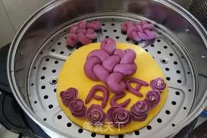 Make The flowers are rich step 14
