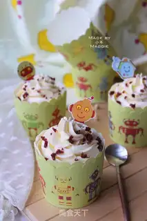 Make Double mousse cake step 15