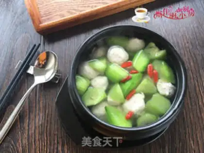 Make Smelt fishball soup step 9