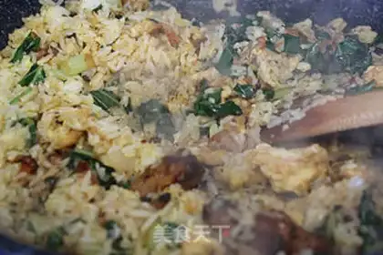 Make Egg fried rice step 7