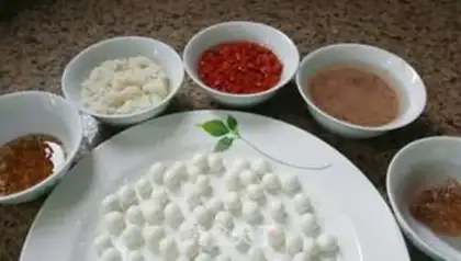 Make The wine makes round congee step 0