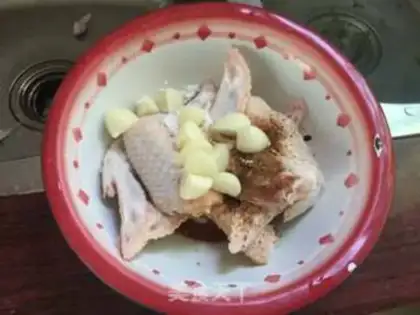 Make Pretzel chicken wings step 2