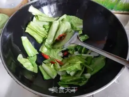 Make Spicy cabbage step 4