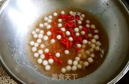 Make The wine makes round congee step 6