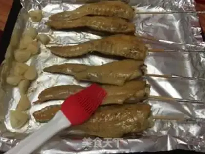 Make Pretzel chicken wings step 6