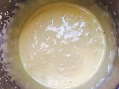 Make Mango Charlotte step 1